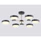 Люстра на штанге Ambrella Light Linetech Comfort FL516334