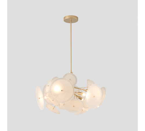 Люстра на штанге Crystal Lux DANDELION SP6 GOLD