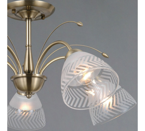 Люстра на штанге Illumico IL0594-5CSQ-25 AB AREZZO