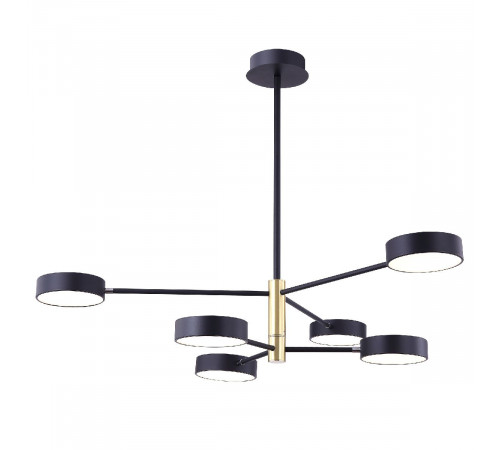 Люстра на штанге Freya Tibo FR6048CL-L6GR