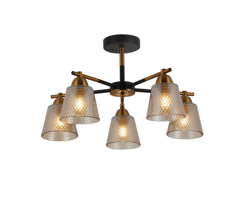Люстра на штанге Freya Kello FR4015PL-05BBZ