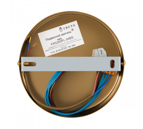 Люстра на штанге Freya Terra FR5260PL-04BS