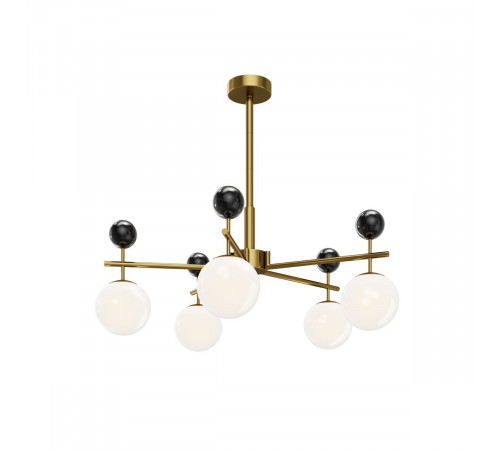 Люстра на штанге Maytoni Museo MOD436PL-05BS