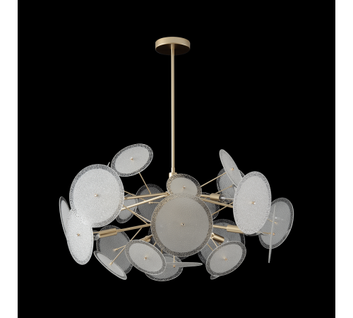 Люстра на штанге Crystal Lux DANDELION SP10 GOLD