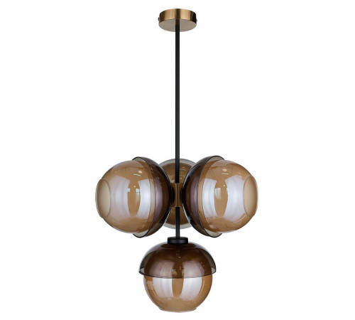 Люстра на штанге 33 Идеи CHN800L.04.17BL.ASB-M14AM