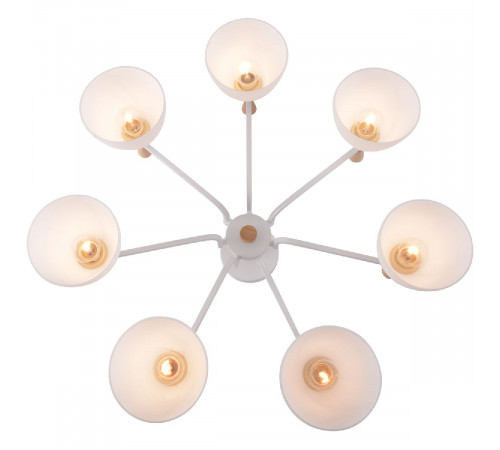 Люстра на штанге Reluce 01622-0.3-07 WH+WOOD