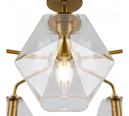 Люстра на штанге Freya Dimension FR5177PL-05BS