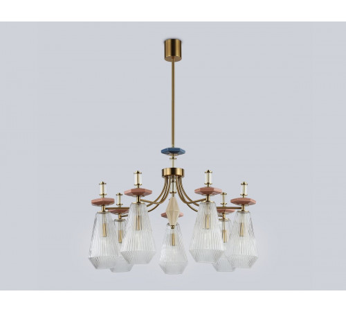 Люстра на штанге Ambrella Light High Light Ceramo Modern LH53184