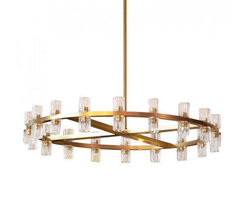Люстра на штанге Delight Collection Arcachon KM1000P-36 brass