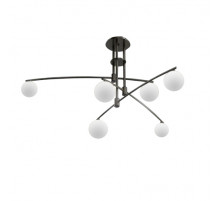 Люстра на штанге Delight Collection 8119P/6 black