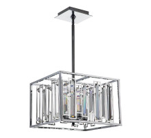 Люстра на штанге Indigo Valzer 12001/4R Chrome V000063