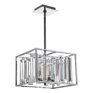 Люстра на штанге Indigo Valzer 12001/4R Chrome V000063