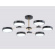 Люстра на штанге Ambrella Light Linetech Comfort FL516334