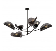 Люстра на штанге IMEX MD.8378-6-P-BK