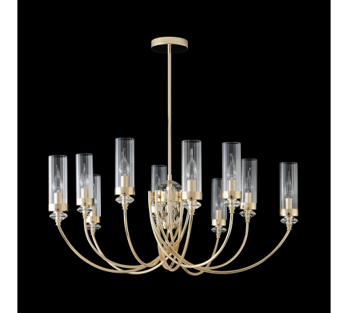 Люстра на штанге Crystal Lux SECRET SP10 GOLD
