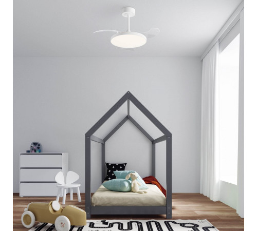 Люстра-вентилятор Mantra Slim Fan 9008