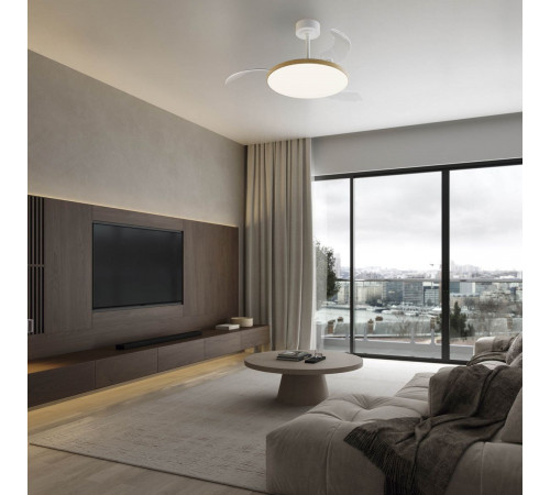 Люстра-вентилятор Mantra Slim Fan 9007