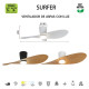 Люстра-вентилятор Mantra Surfer 9475