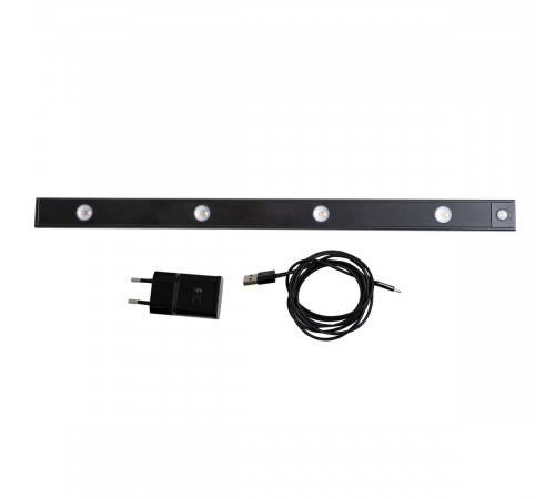 Мебельный светильник Uniel ULI-F50-5W/4000K SENSOR IP40 BLACK UL-00011957