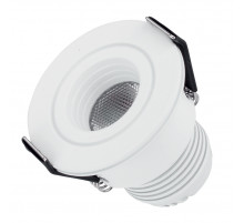 Встраиваемый мебельный светильник Arlight LTM-R45-3W Warm3000 (Белый, 30 deg, 230V) (IP40 Металл) 015398(1)