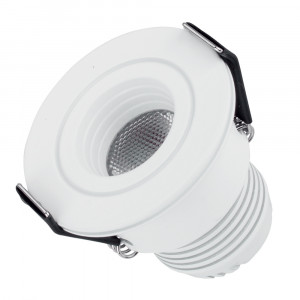 Встраиваемый мебельный светильник Arlight LTM-R45-3W Warm3000 (Белый, 30 deg, 230V) (IP40 Металл) 015398(1)