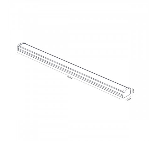 Мебельный светильник Volpe UL-00012400 ULI-Q951 6W/4000K IP20 BLACK