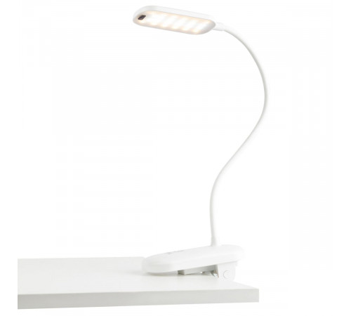 Настольная аккумуляторная лампа Эра NLED-525-6W-W Б0068589