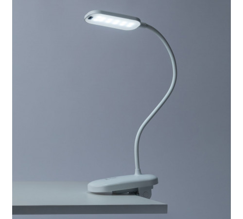 Настольная аккумуляторная лампа Эра NLED-525-6W-W Б0068589