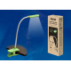 Настольная лампа (UL-00003647) Uniel TLD-554 Green/LED/400Lm/5500K/Dimmer