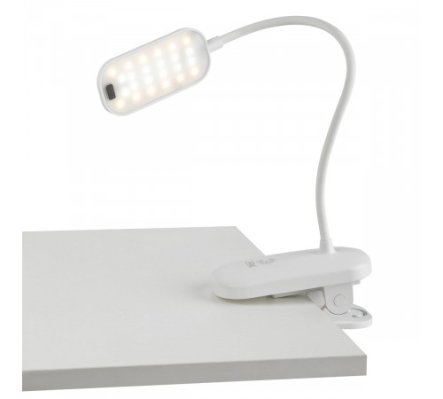 Настольная аккумуляторная лампа Эра NLED-525-6W-W Б0068589