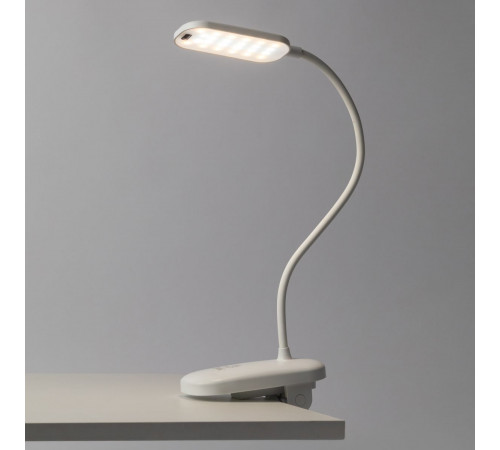 Настольная аккумуляторная лампа Эра NLED-525-6W-W Б0068589