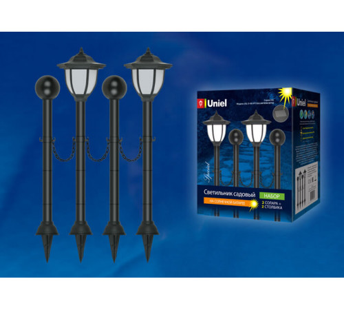Светильник на солнечных батареях (UL-00003132) Uniel Фонари USL-S-181/PT720 Lantern Set02