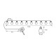 Садовая гирлянда на солнечной батарее Uniel USL-S-126/PT1800 FROST BULBS UL-00012697