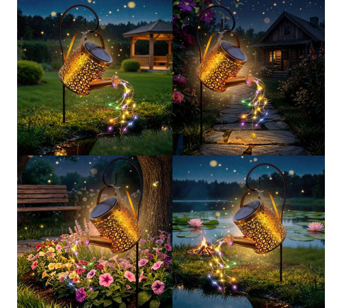 Ландшафтный светильник на солнечной батарее мультиколор ЭРА ERAFS025 - 07 Б0071276