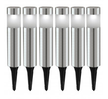 Комплект из 6 свет-ков на солнечн батарее Eglo Rosalba 1 48494