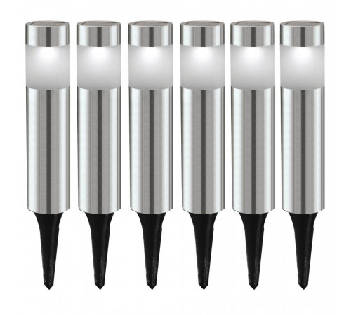 Комплект из 6 свет-ков на солнечн батарее Eglo Rosalba 1 48494