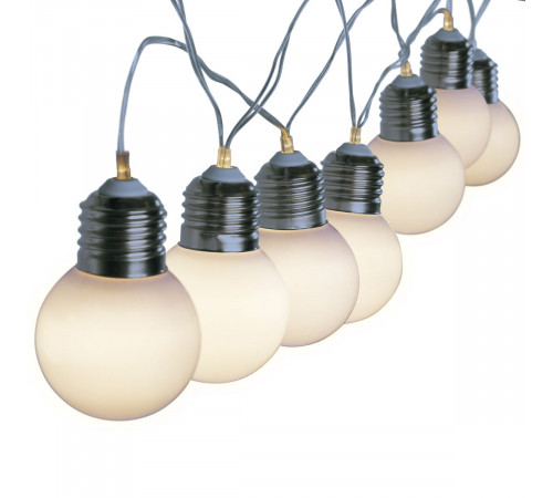 Садовая гирлянда на солнечной батарее Uniel USL-S-126/PT1800 FROST BULBS UL-00012697