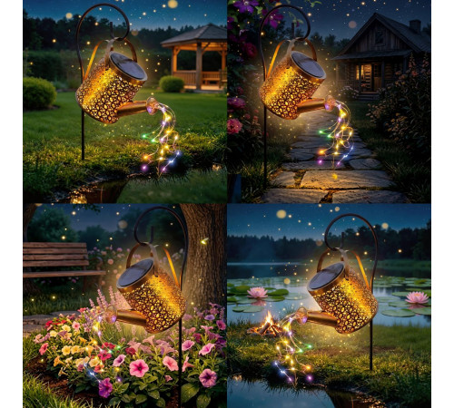 Ландшафтный светильник на солнечной батарее мультиколор ЭРА ERAFS025 - 07 Б0071276