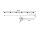 Садовая гирлянда на солнечной батарее Uniel USL-S-128/PT30000 MULTI DEW UL-00012695