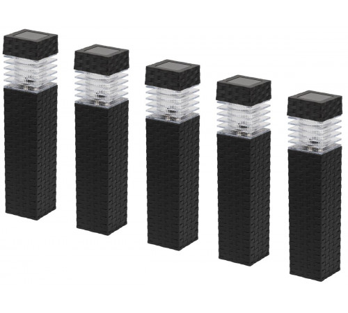 Ландшафтный светильник на солнечной батарее набор 5шт ЭРА ERAFS025-05 Б0071275