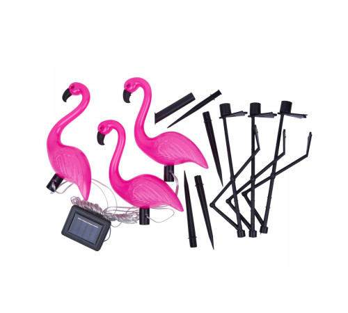 Садовый светильник на солнечной батарее (3 шт.) Uniel USL-S-833/PM530 FLAMINGO SET3 UL-00012698 Садовый светильник на солнечной батарее (3 шт.) Uniel USL-S-833/PM530 FLAMINGO SET3 UL-00012698