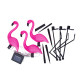Садовый светильник на солнечной батарее (3 шт.) Uniel USL-S-833/PM530 FLAMINGO SET3 UL-00012698