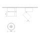 Спот Lumker I-SF-BL-NW 005434