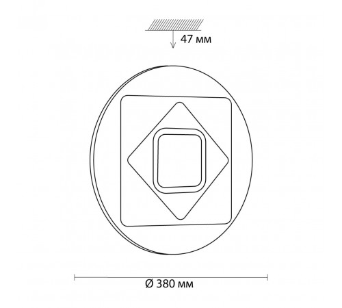 Накладной светильник Sonex 3037/DL
