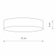 Накладной светильник Nowodvorski Lid Round Led White 10404