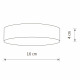 Накладной светильник Nowodvorski Lid Round Led Black 10416