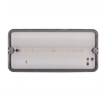 Светильник пылевлагозащищенный Uniel ULW-K25A 6W/4000K IP65 BLACK UL-00013351