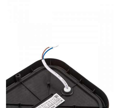 Накладной светильник влагозащищенный Volpe ULW-Q229 24W/4000K IP65 BLACK UL-00013195
