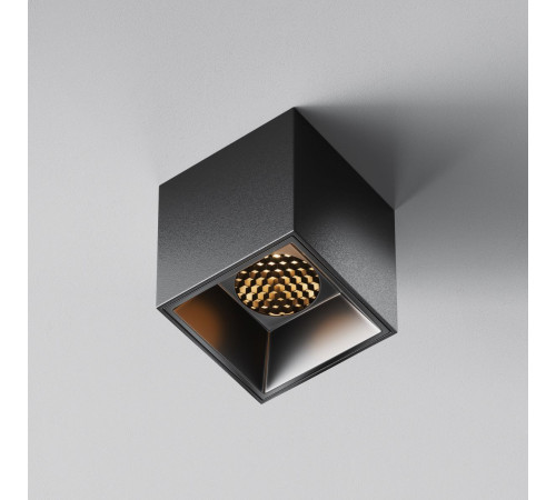 Накладной светильник Maytoni Alfa LED C064CL-5W2.7K-SQ-B Накладной светильник Maytoni Alfa LED C064CL-5W2.7K-SQ-B