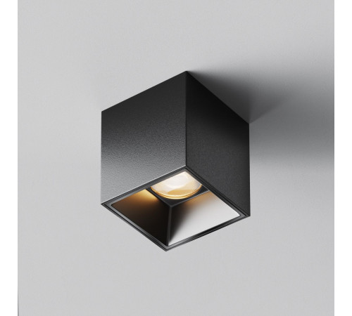 Накладной светильник Maytoni Alfa LED C064CL-5W2.7K-SQ-B Накладной светильник Maytoni Alfa LED C064CL-5W2.7K-SQ-B